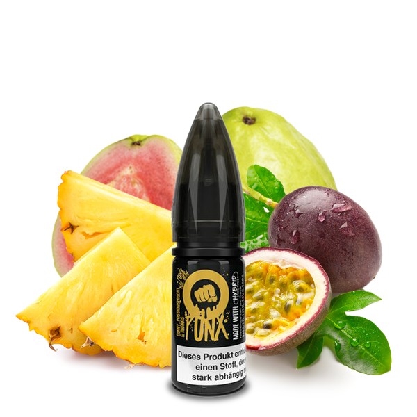 Riot Squad Punx Guava, Passionfruit & Pineapple Nikotinsalz Liquid 10ml