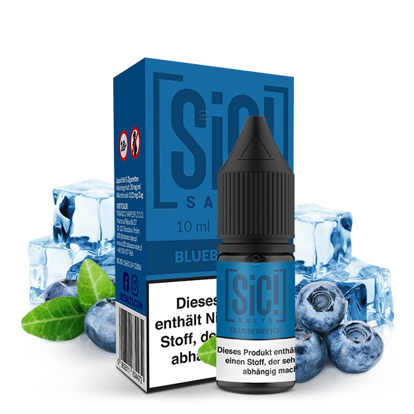 SIC! Blueberry Ice Nikotinsalzliquid 20mg 10ml