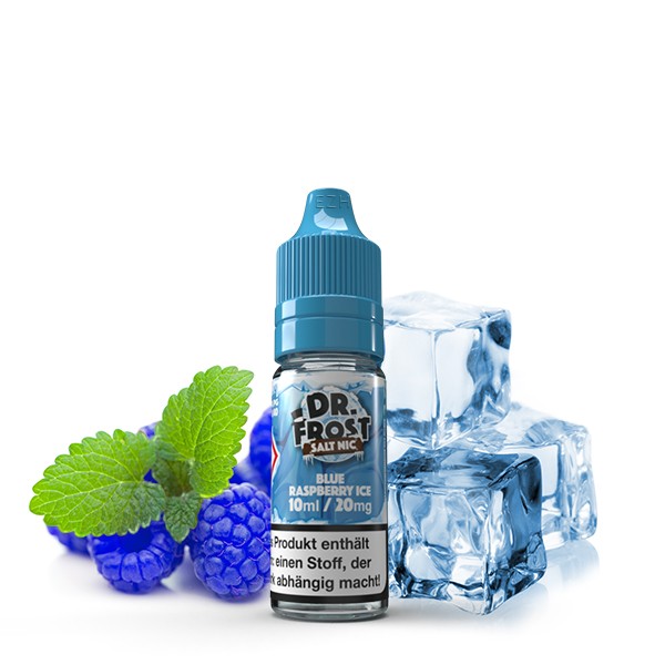 Dr. Frost Ice Cold Blue Razz Nikotinsalz Liquid 10ml