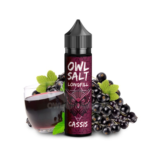 OWL Salt Cassis 10ml Longfill Aroma