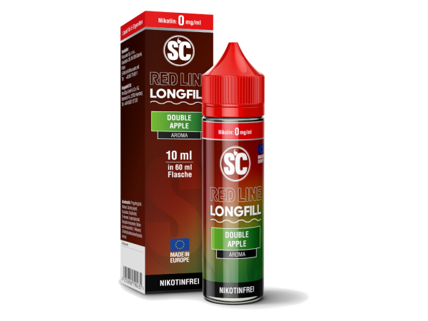 SC Red Line Double Apple 10ml Longfill Aroma