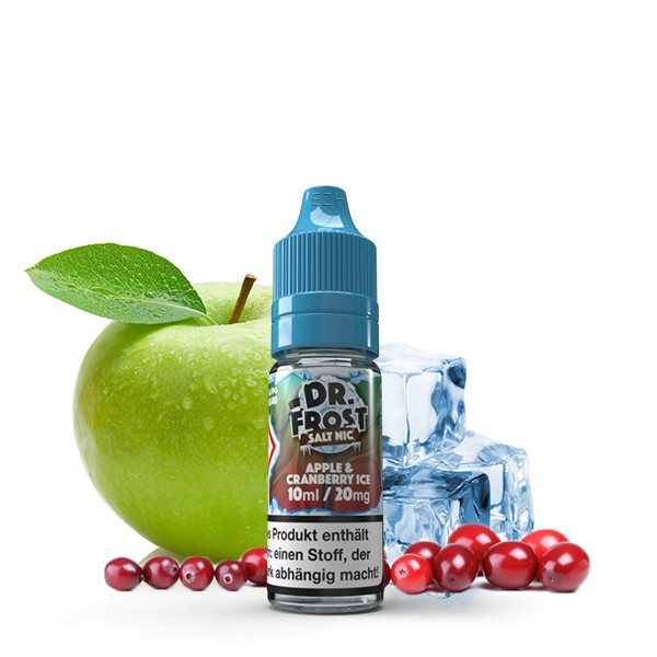 Dr. Frost Ice Cold Apple Cranberry Nikotinsalz Liquid 10ml