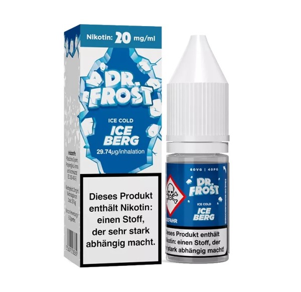 Dr. Frost Ice Cold Iceberg Nikotinsalz Liquid 10ml