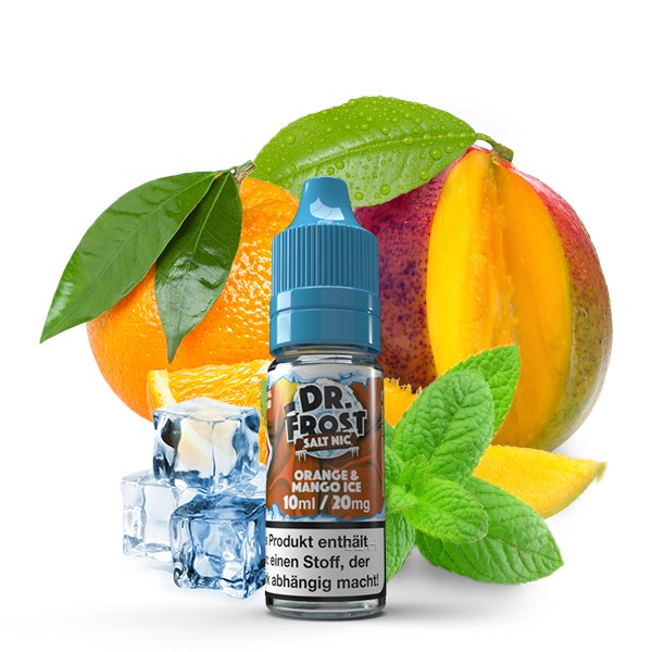 Dr. Frost Ice Cold Orange Mango Nikotinsalz Liquid 10ml