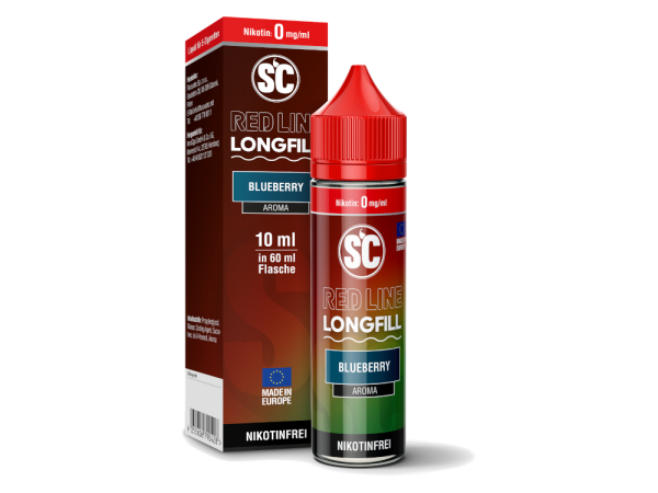 SC Red Line Blueberry 10ml Longfill Aroma