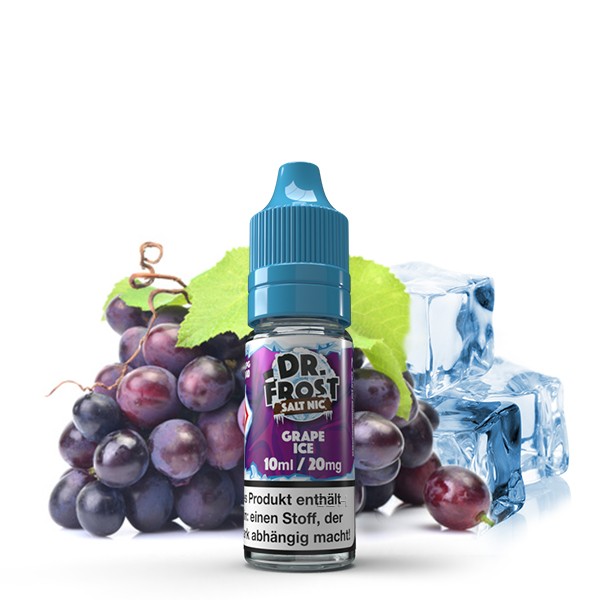 Dr. Frost Ice Cold Grape Nikotinsalz Liquid 10ml