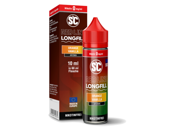 SC Red Line Orange Vanilla 10ml Longfill Aroma