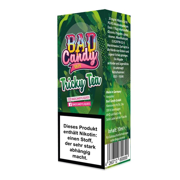 Bad Candy Tricky Tea 10ml 20mg/ml Nikotinsalzliquid