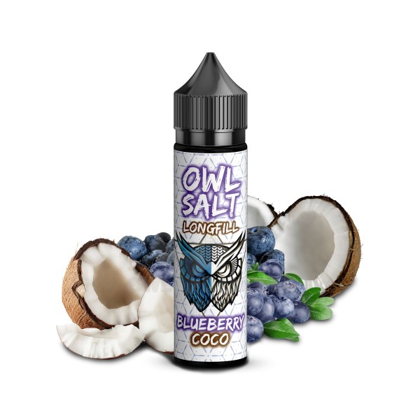 OWL Salt Blueberry Coco 10ml Longfill Aroma