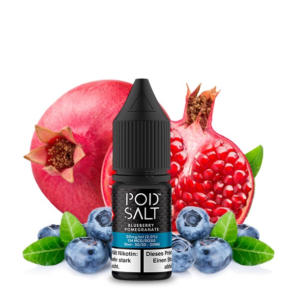 Pod Salt Fusion Blueberry Pomegranate 10ml 20mg/ml Nikotinsalzliquid